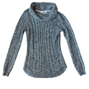 RD Style Cable Cowl Neck Sweater
